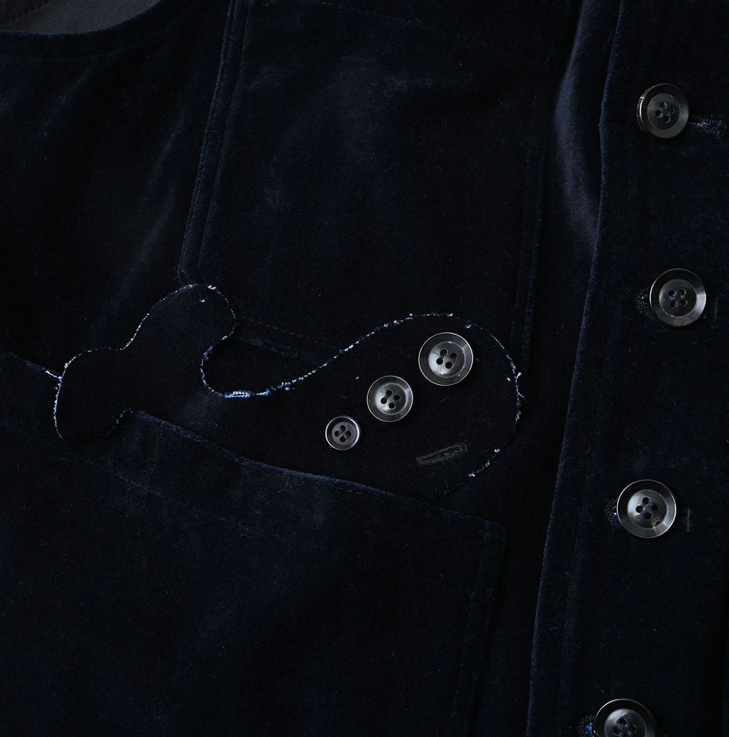 Indigo Velvet 908 Work Vest