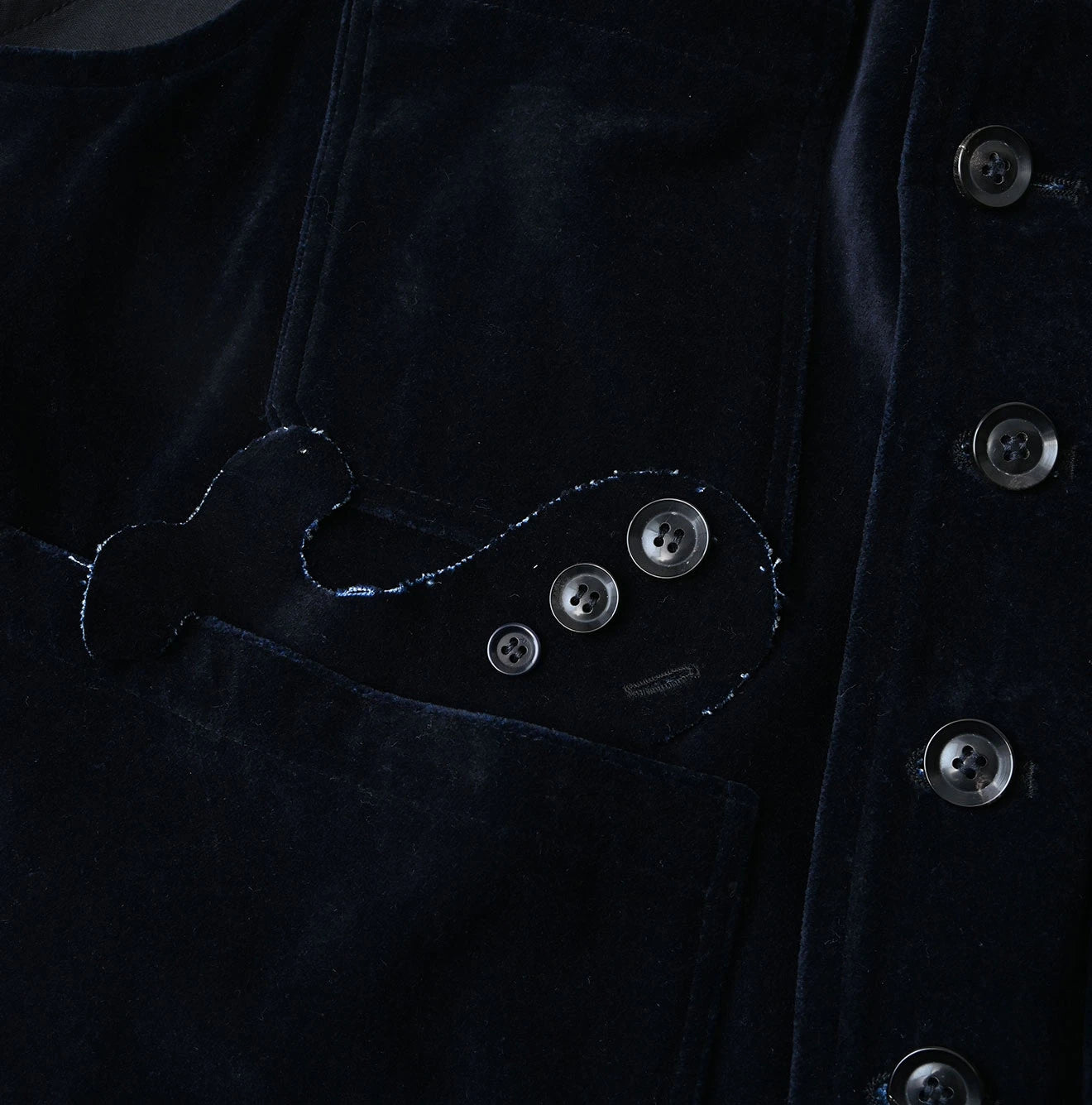 Indigo Velvet 908 Work Vest
