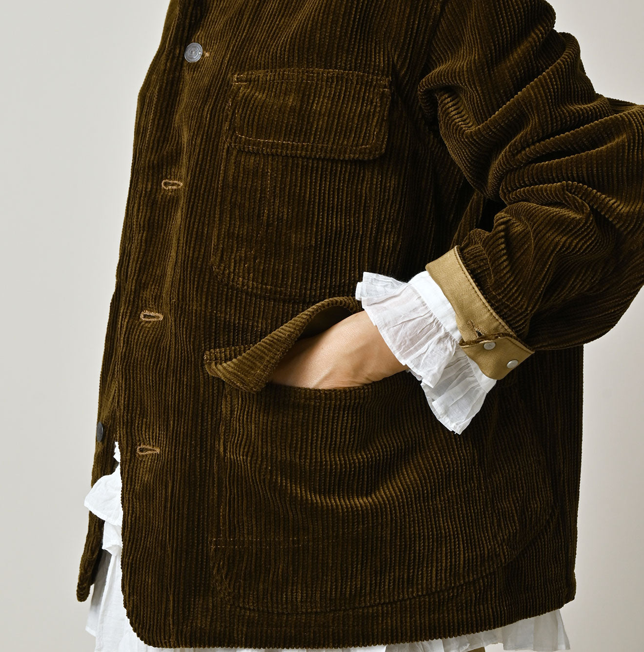 Selvage Corduroy 908 Yama Coverall