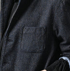 Indigo Cotton Tweed 908 Jacquarde