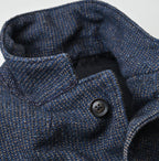 Indigo Cotton Tweed 908 Jacquarde
