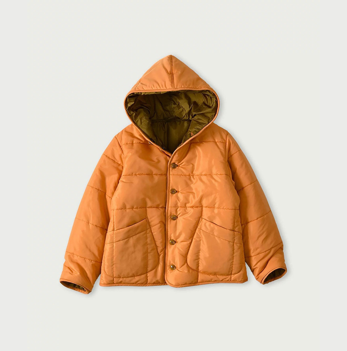 Nylon Quilting 908 Hooded Blouson