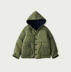 Nylon Quilting 908 Hooded Blouson