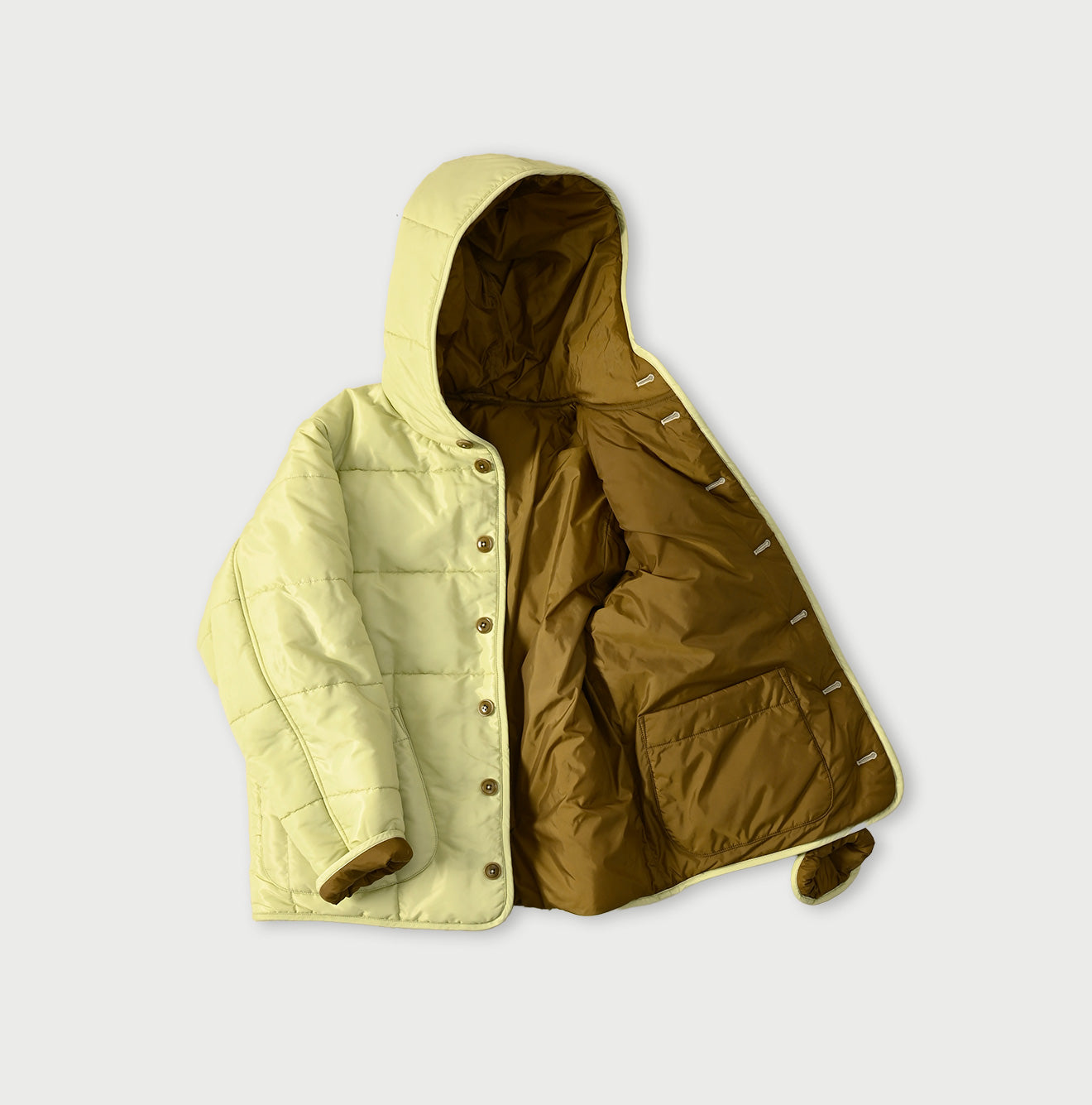 Nylon Quilting 908 Hooded Blouson