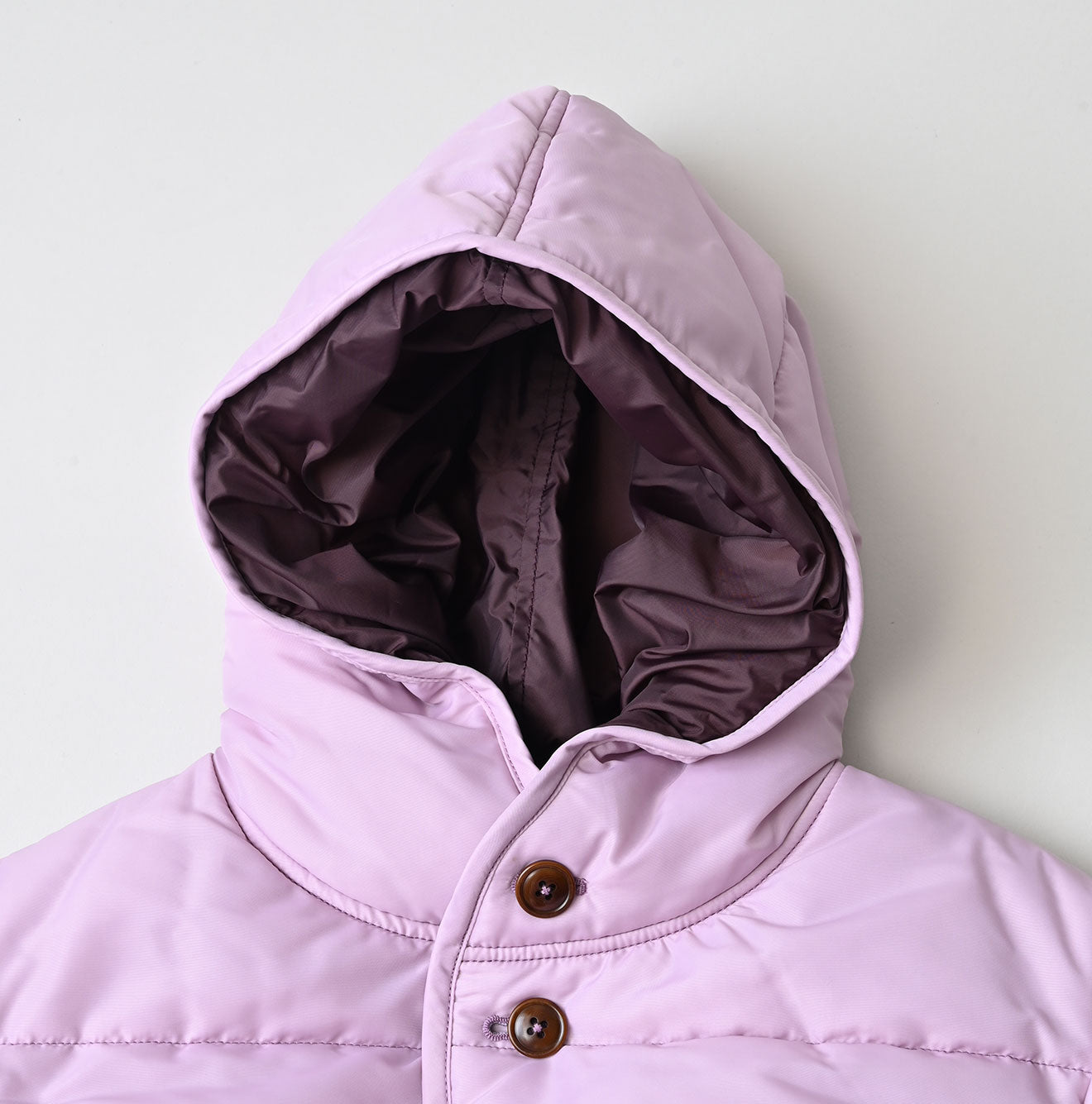 Nylon Quilting 908 Hooded Blouson