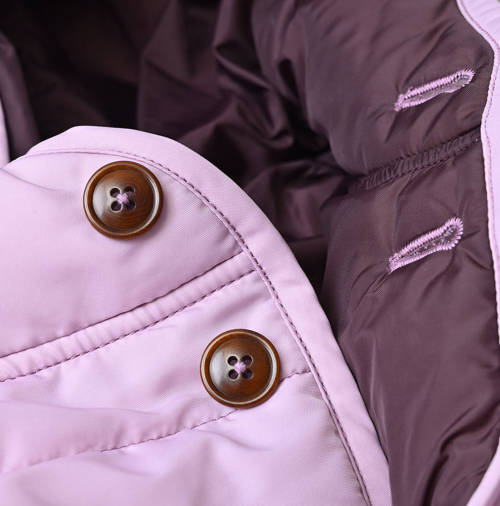 Nylon Quilting 908 Hooded Blouson
