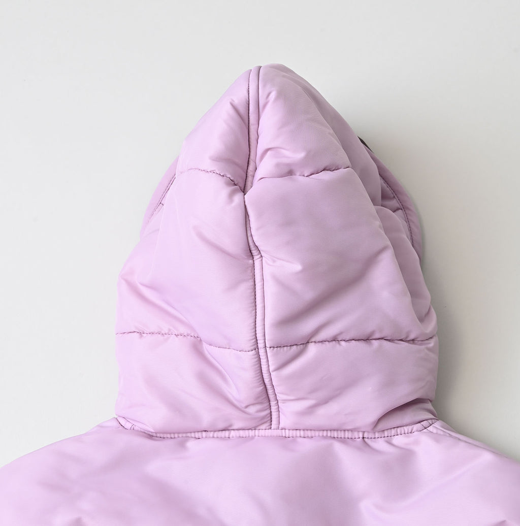 Nylon Quilting 908 Hooded Blouson
