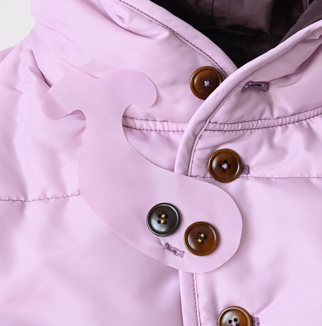 Nylon Quilting 908 Hooded Blouson