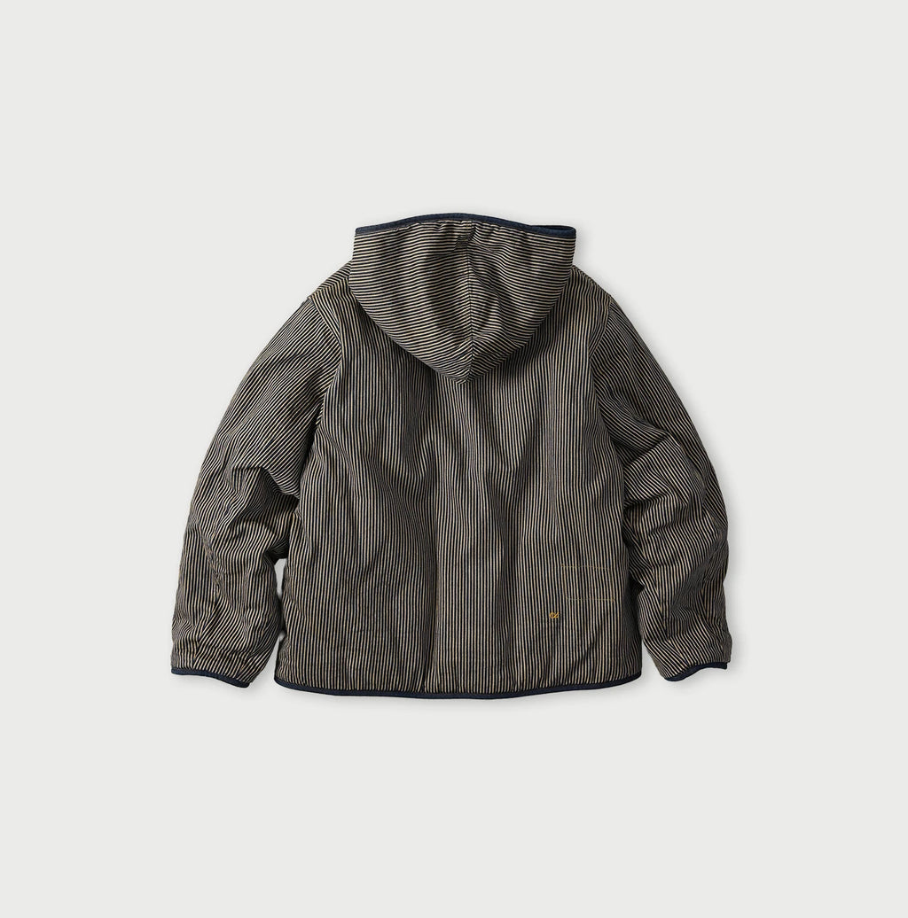 Light Mon Brown Denim 908 Hooded Blouson Nou