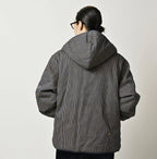 Light Mon Brown Denim 908 Hooded Blouson Nou