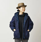 Light Mon Brown Denim 908 Hooded Blouson Nou
