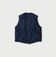 Light Mon Brown Denim 908 Crew Vest Nou