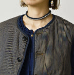 Light Mon Brown Denim 908 Crew Vest Nou