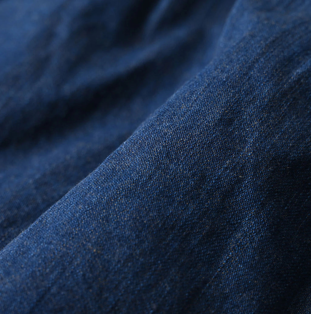 Light Mon Brown Denim 908 Crew Vest Nou