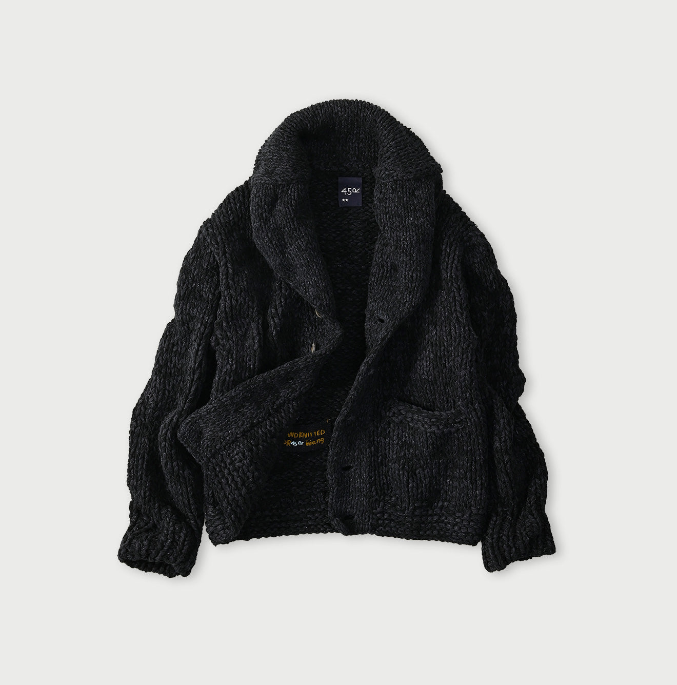 Cotton Shetland Indigo Knit 908 Cowichan