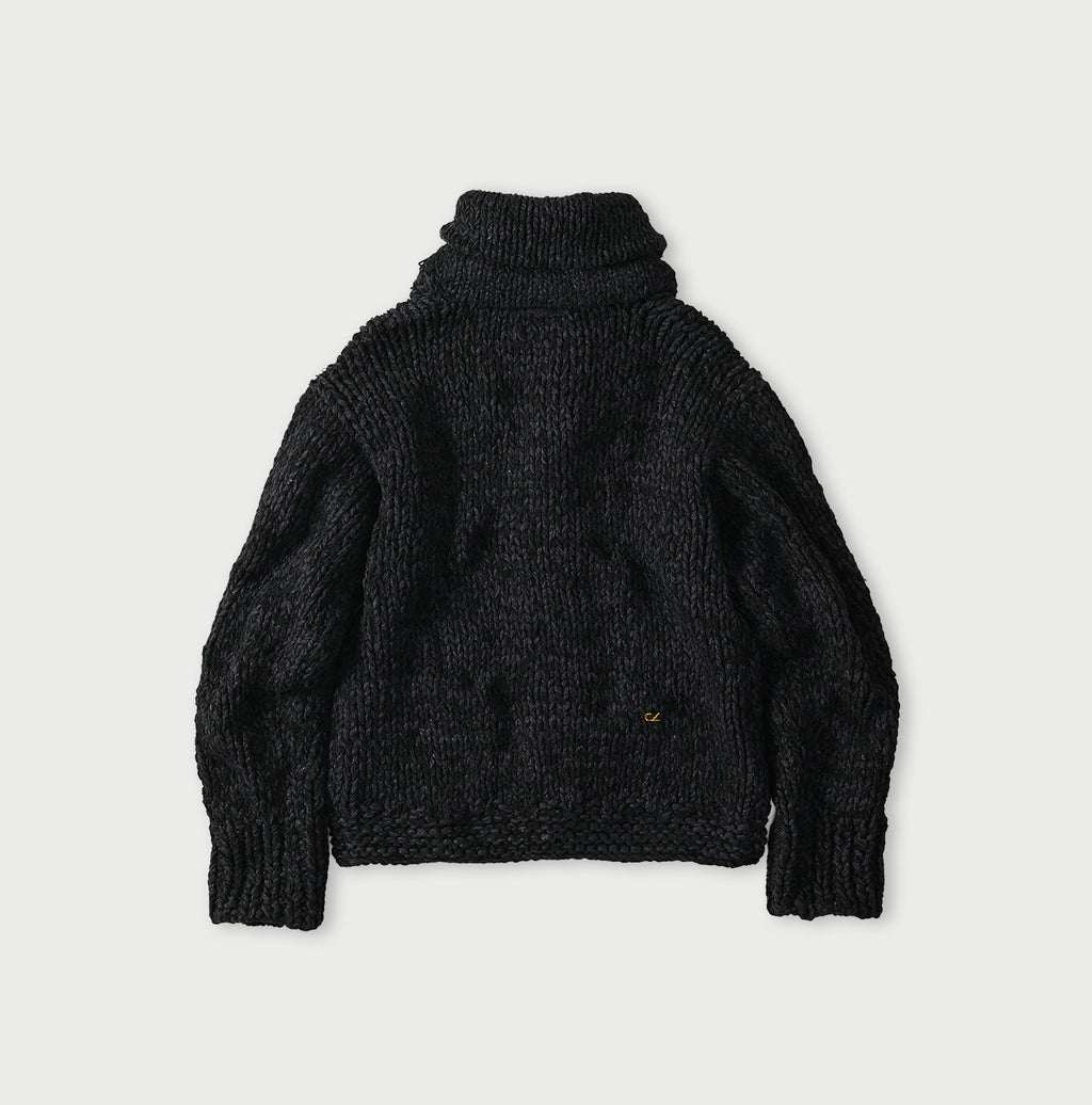 Cotton Shetland Indigo Knit 908 Cowichan