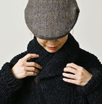 Cotton Shetland Indigo Knit 908 Cowichan