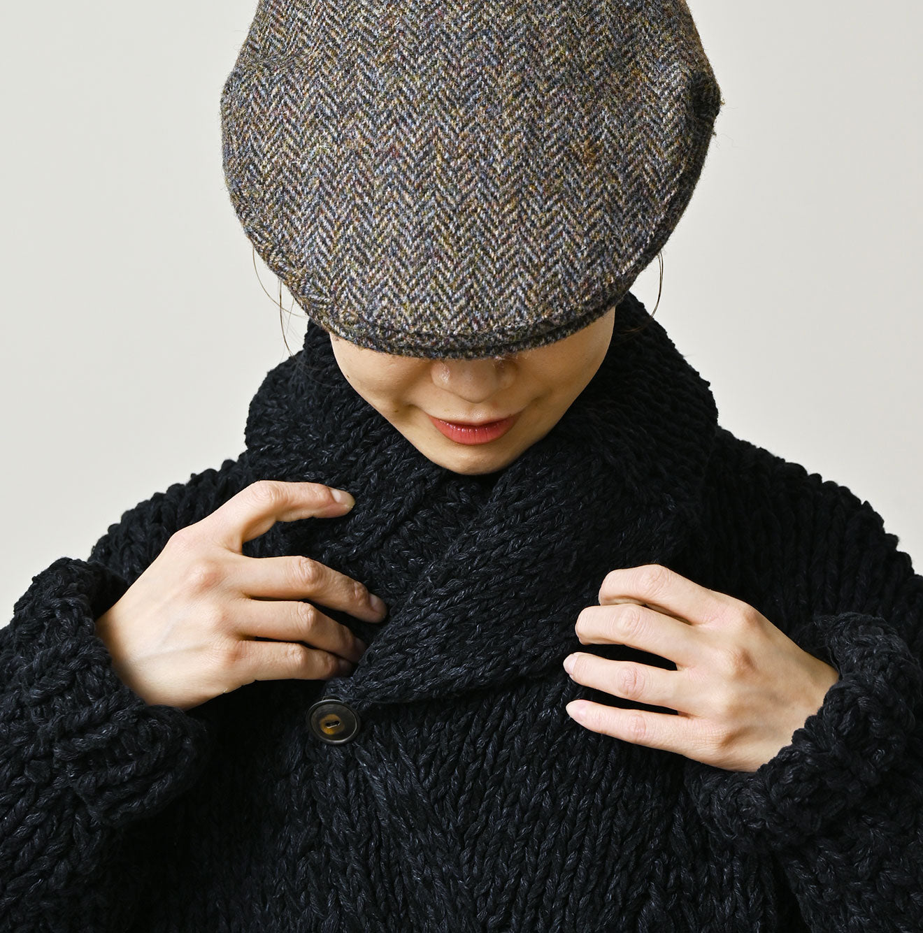 Cotton Shetland Indigo Knit 908 Cowichan