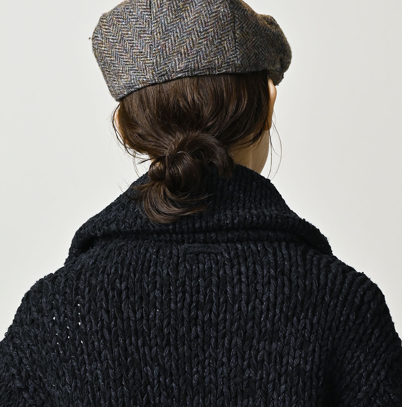 Cotton Shetland Indigo Knit 908 Cowichan