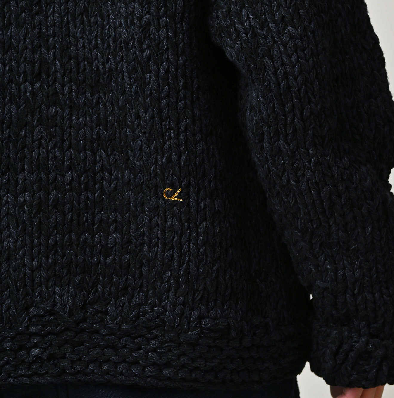 Cotton Shetland Indigo Knit 908 Cowichan
