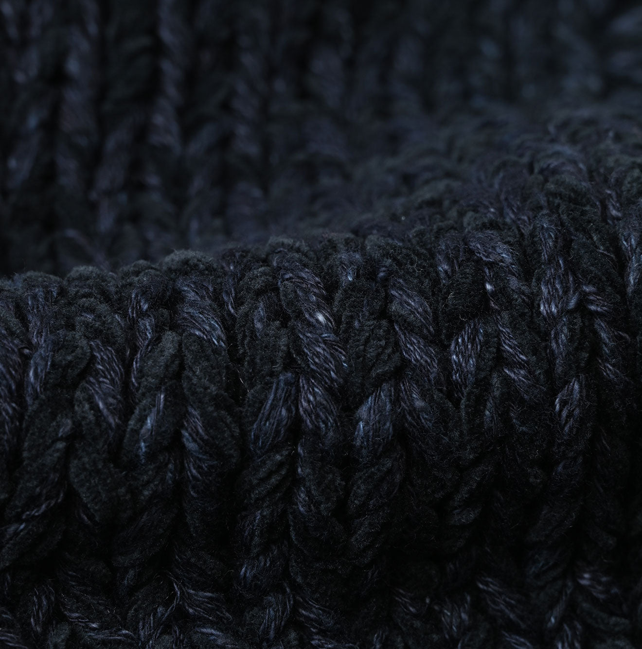 Cotton Shetland Indigo Knit 908 Cowichan