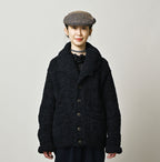 Cotton Shetland Indigo Knit 908 Cowichan