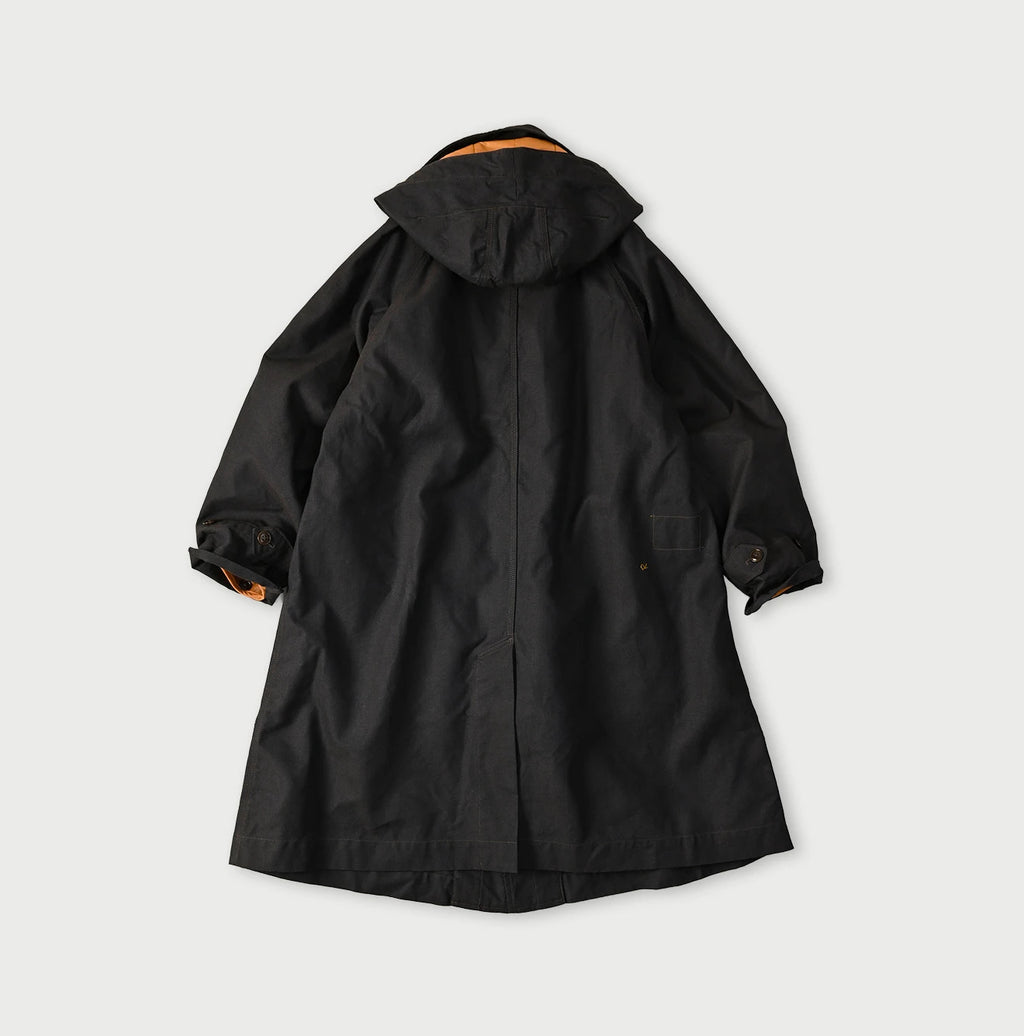 Indigo Duck x Nylon 908 Hooded Soutien Collar Coat