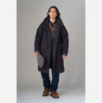 Indigo Duck x Nylon 908 Hooded Soutien Collar Coat