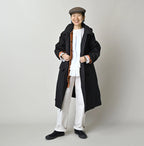 Indigo Duck x Nylon 908 Hooded Soutien Collar Coat