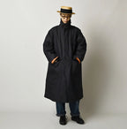 Indigo Duck x Nylon 908 Hooded Soutien Collar Coat