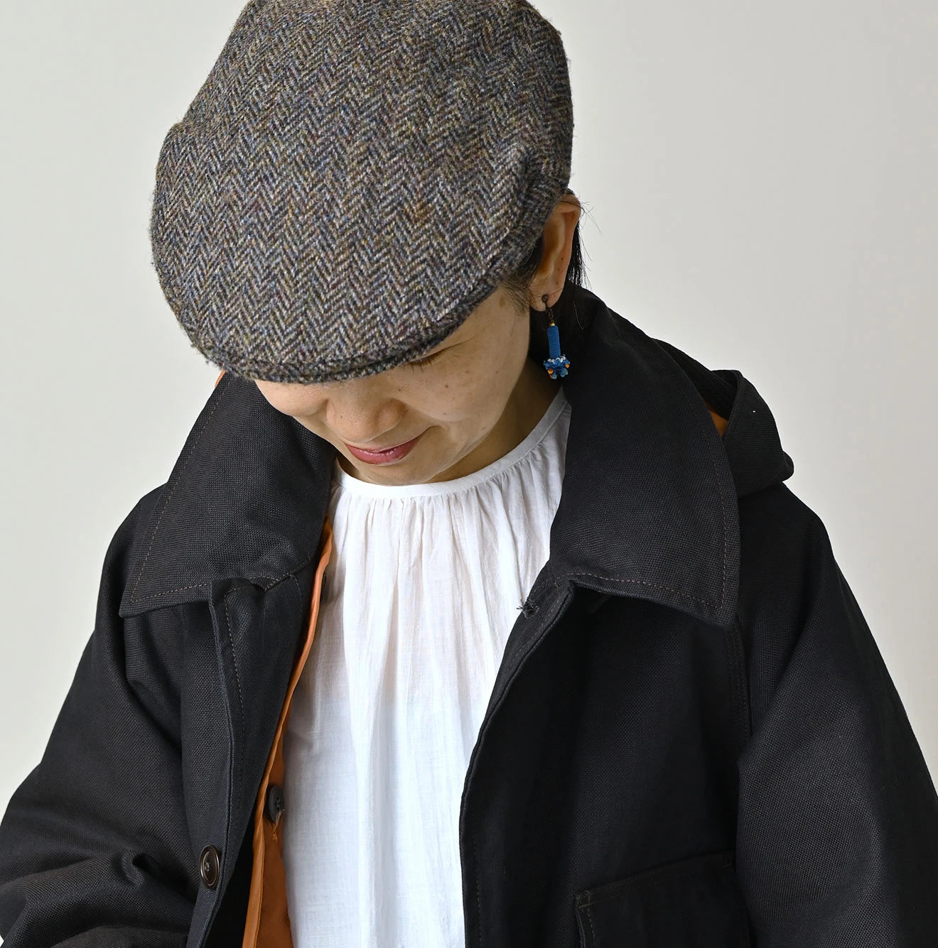 Indigo Duck x Nylon 908 Hooded Soutien Collar Coat
