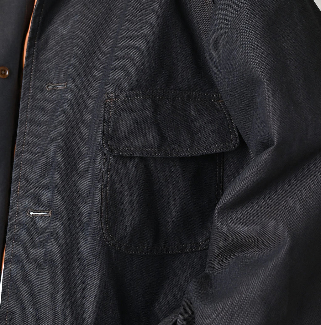 Indigo Duck x Nylon 908 Hooded Soutien Collar Coat