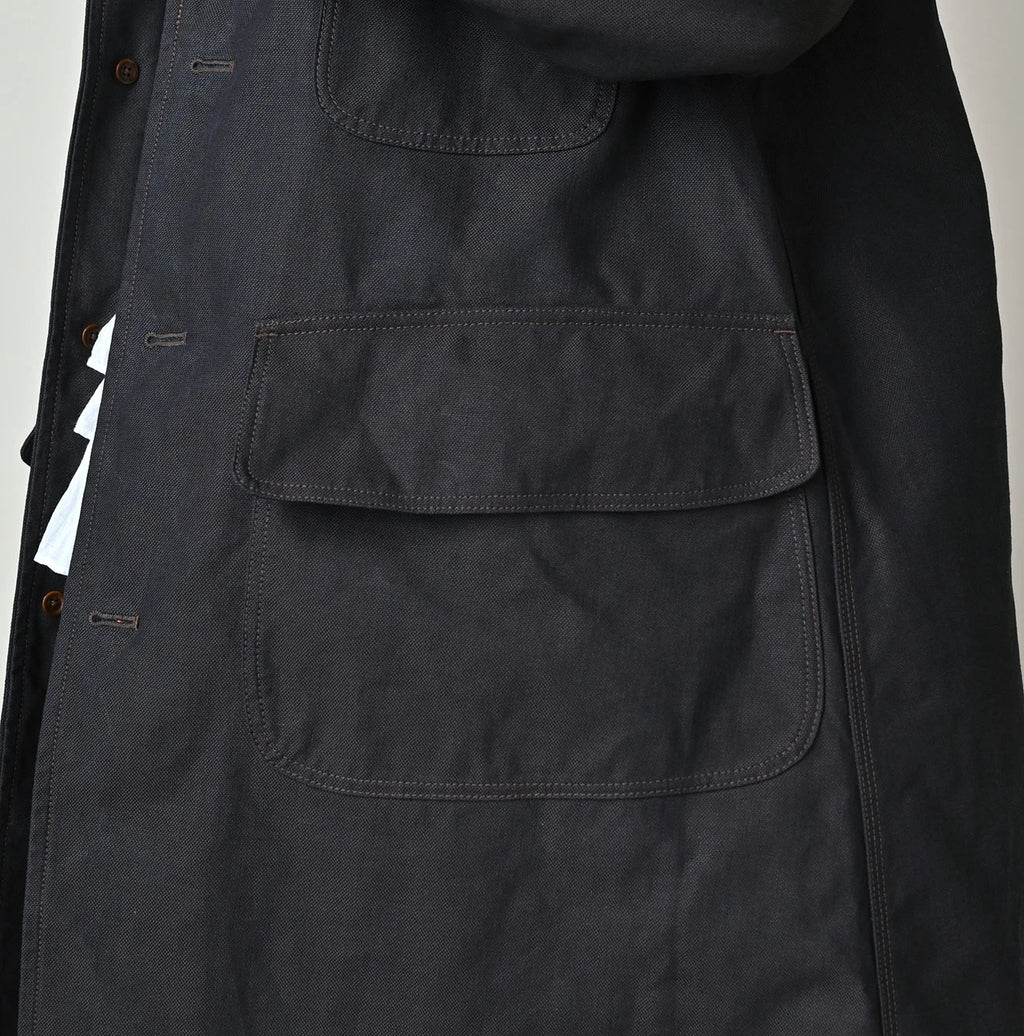 Indigo Duck x Nylon 908 Hooded Soutien Collar Coat