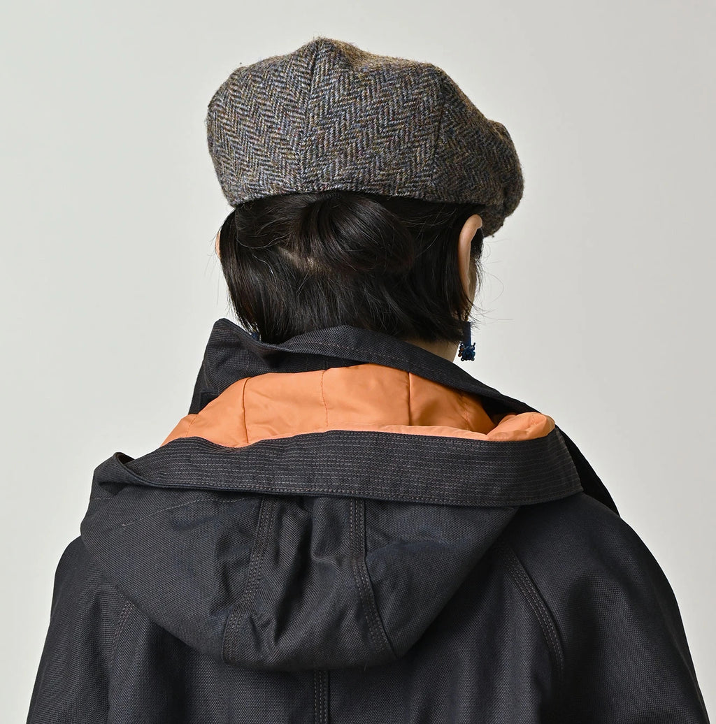 Indigo Duck x Nylon 908 Hooded Soutien Collar Coat