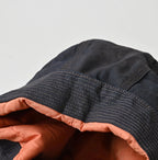 Indigo Duck x Nylon 908 Hooded Soutien Collar Coat