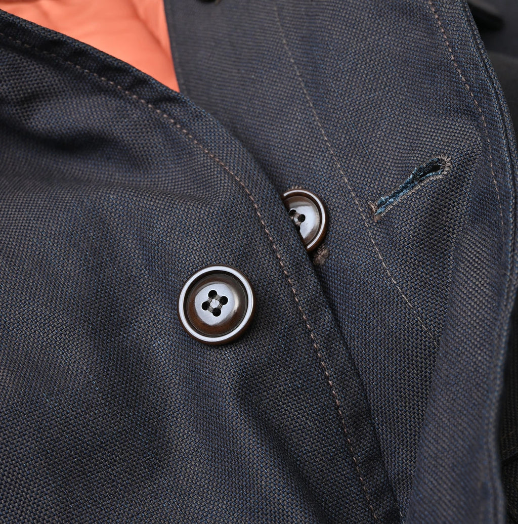 Indigo Duck x Nylon 908 Hooded Soutien Collar Coat