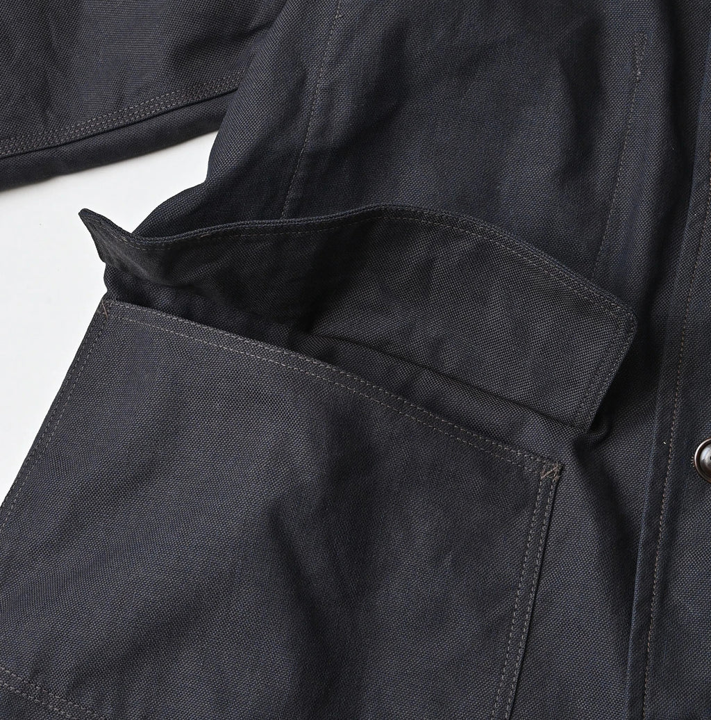 Indigo Duck x Nylon 908 Hooded Soutien Collar Coat