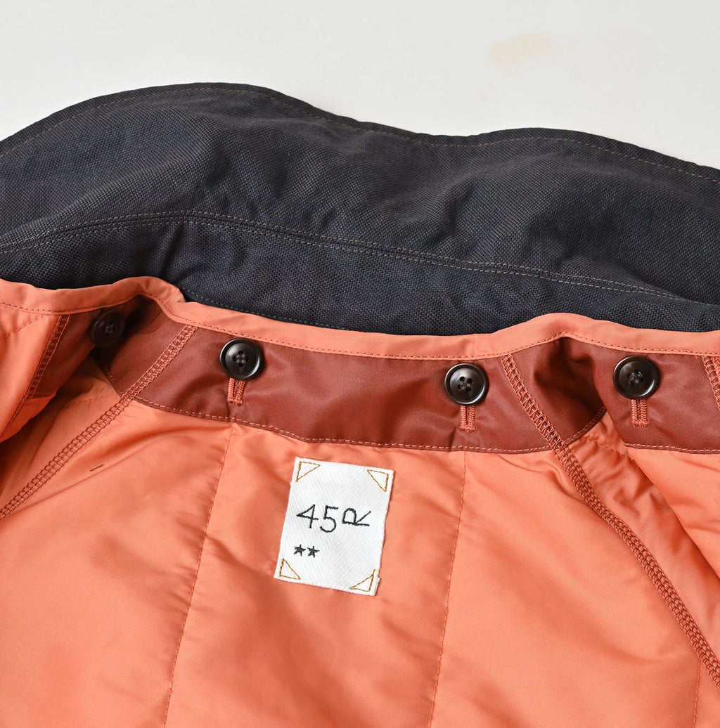 Indigo Duck x Nylon 908 Hooded Soutien Collar Coat