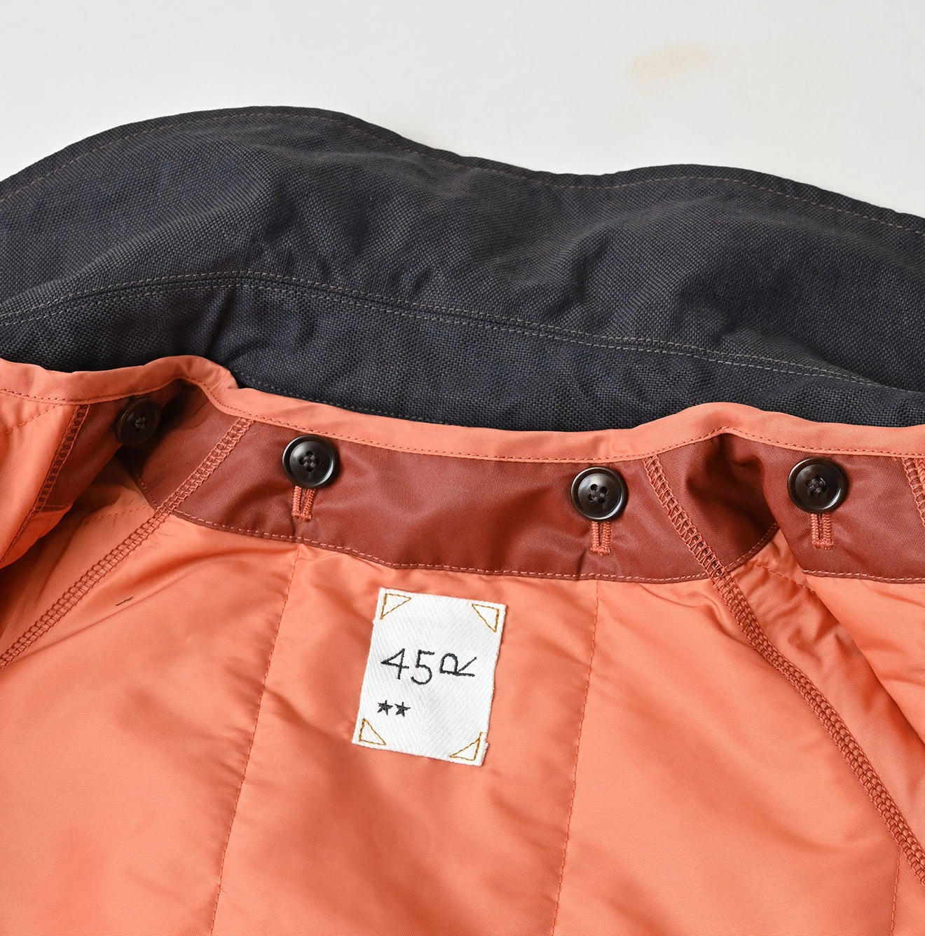 Indigo Duck x Nylon 908 Hooded Soutien Collar Coat