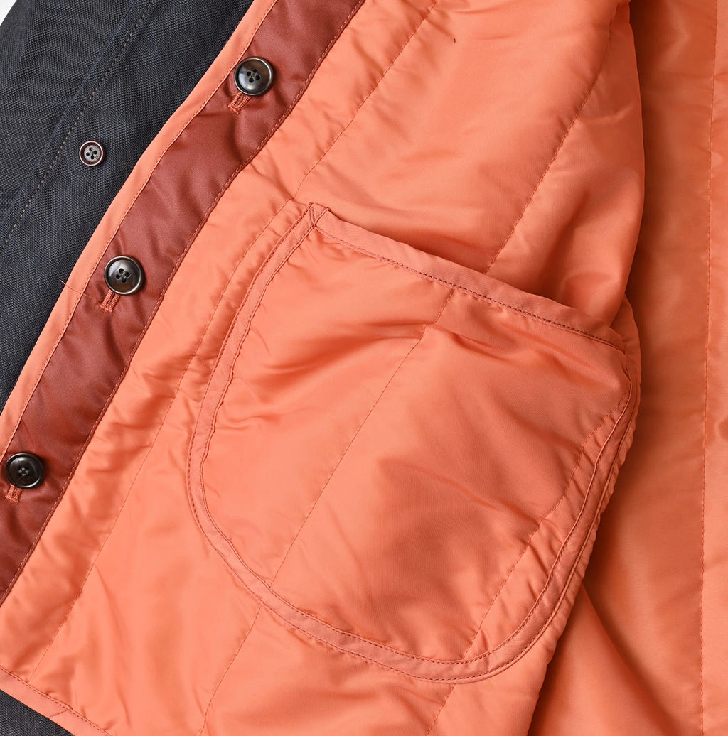 Indigo Duck x Nylon 908 Hooded Soutien Collar Coat