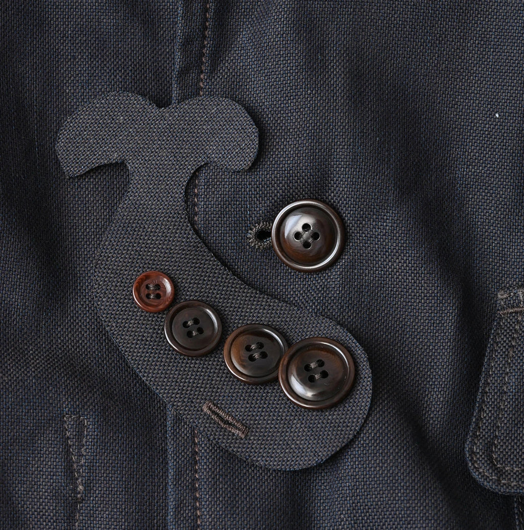 Indigo Duck x Nylon 908 Hooded Soutien Collar Coat