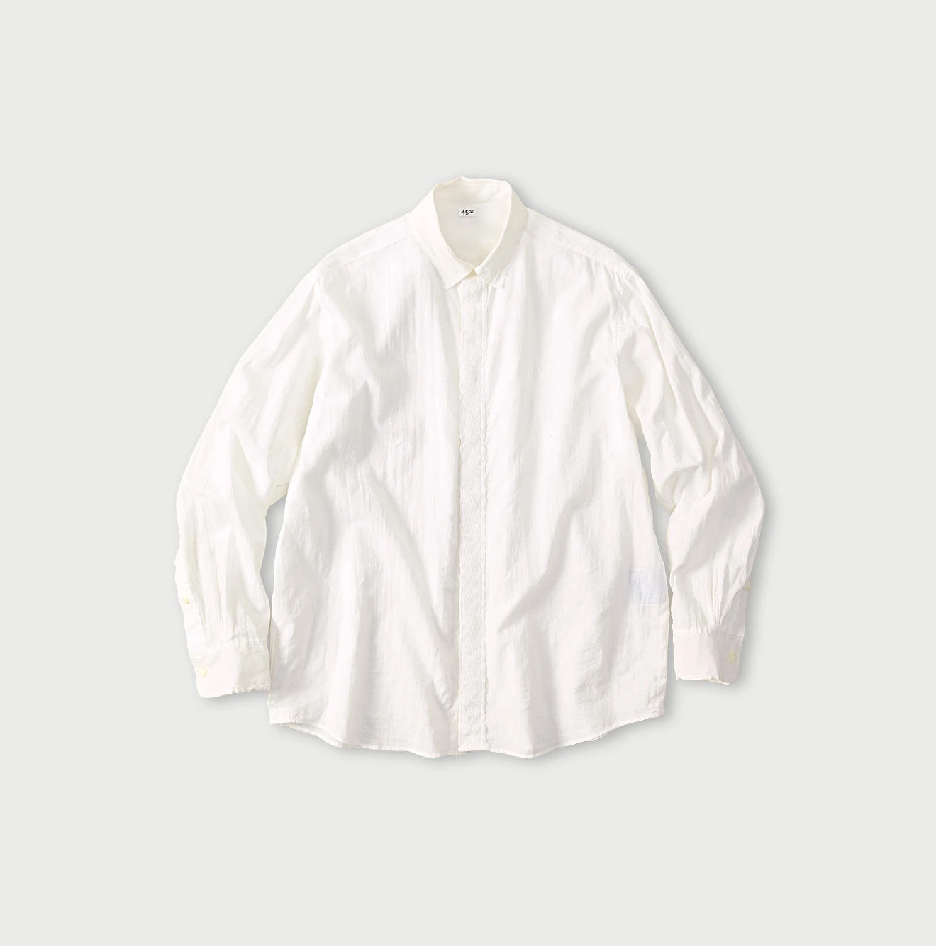 Indian Khadi 908 Ocean Lace Shirt