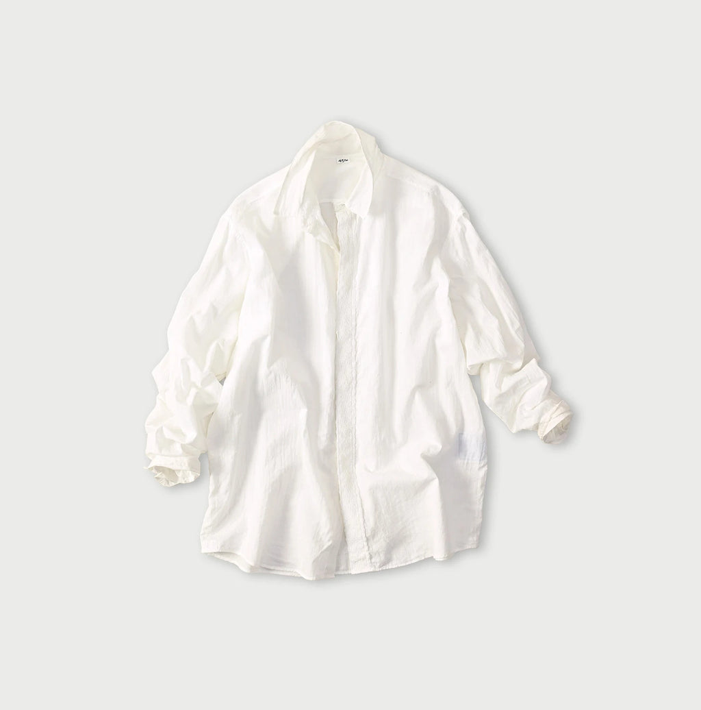 Indian Khadi 908 Ocean Lace Shirt