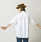Indian Khadi 908 Ocean Lace Shirt