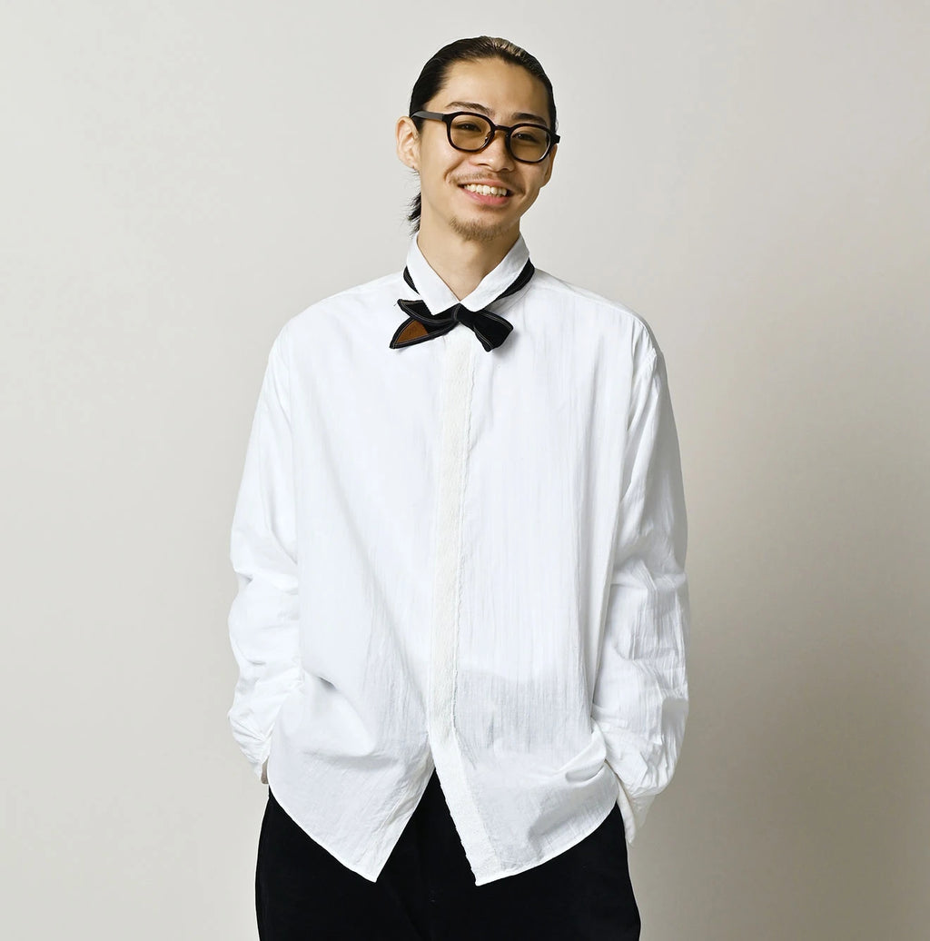 Indian Khadi 908 Ocean Lace Shirt
