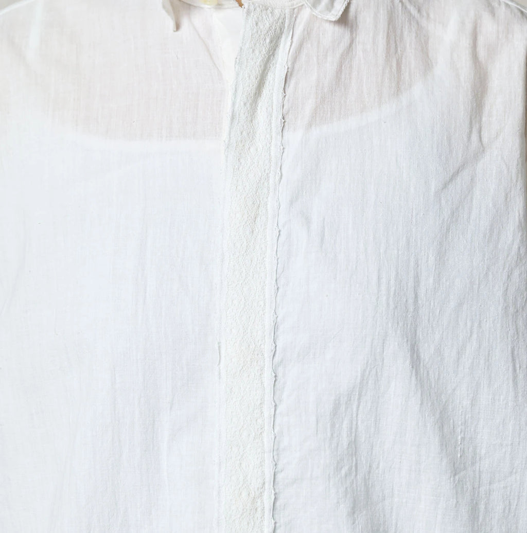 Indian Khadi 908 Ocean Lace Shirt