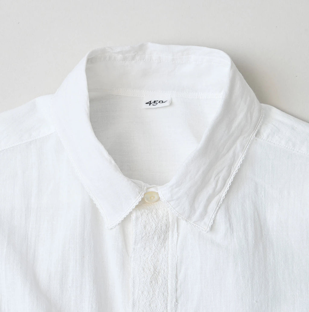 Indian Khadi 908 Ocean Lace Shirt