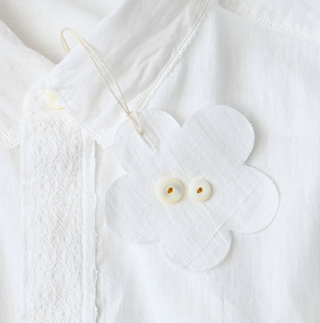 Indian Khadi 908 Ocean Lace Shirt