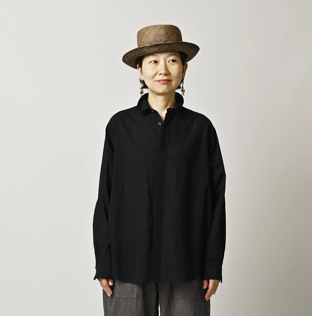 Indian Khadi 908 Ocean Lace Shirt