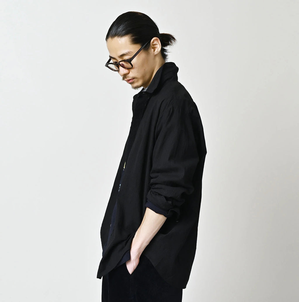 Indian Khadi 908 Ocean Lace Shirt